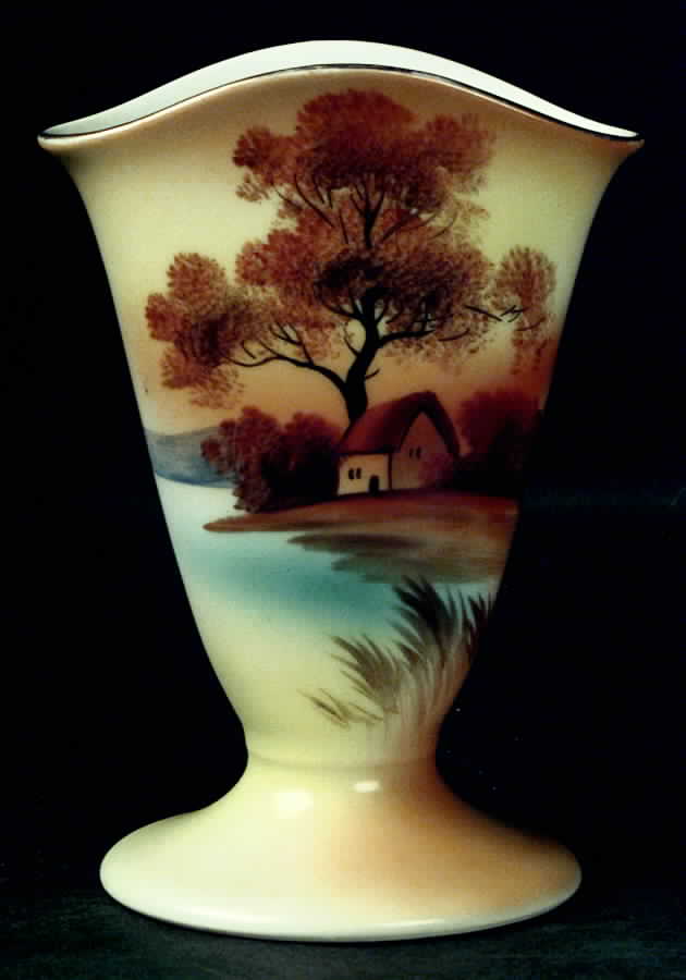Tree In The Meadow 5" Flared Vase by Noritake-1