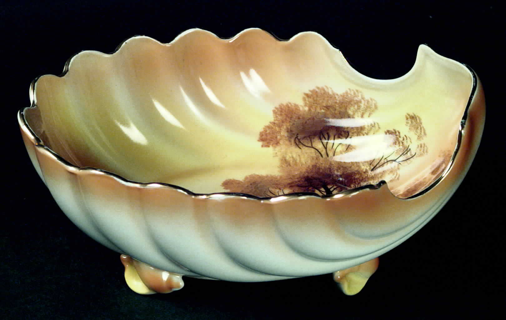 Tree In The Meadow Nut Bowl (Fruit) by Noritake-1