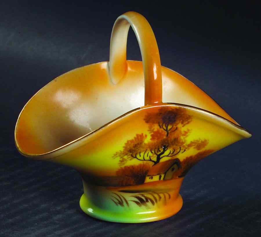Tree In The Meadow Dolly Varden Basket by Noritake-1