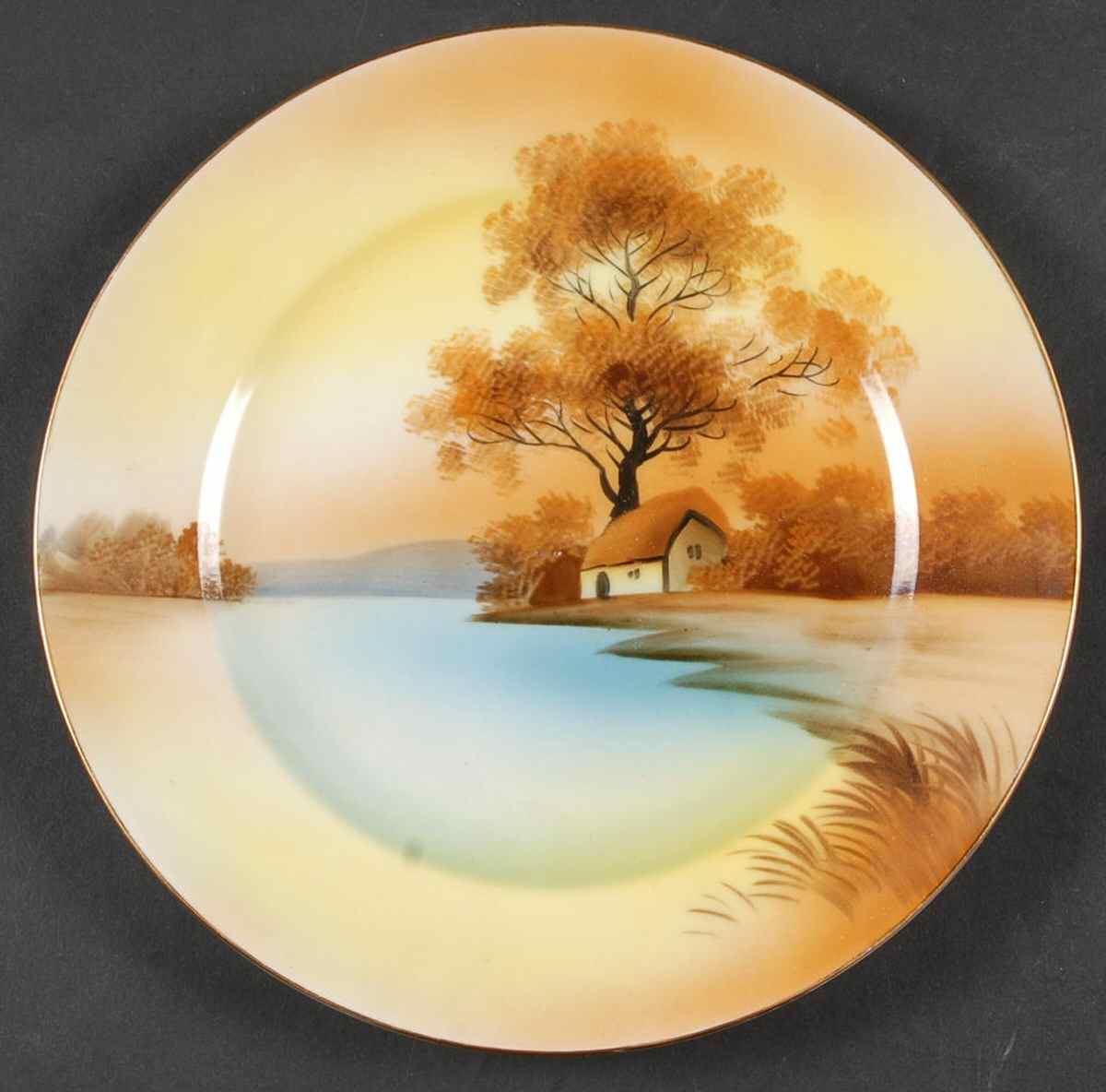 Tree In The Meadow Luncheon Plate by Noritake-1