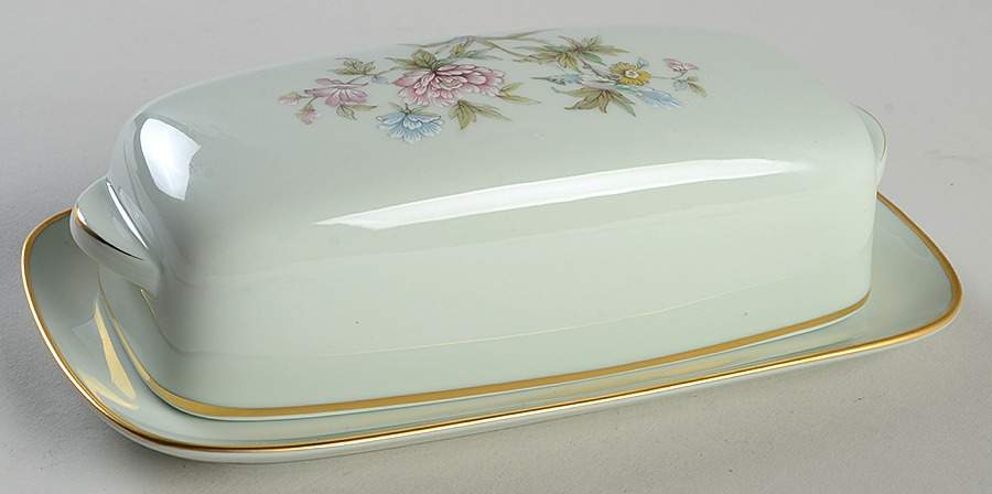 Troubadour 1/4 Lb Covered Butter by Noritake-1