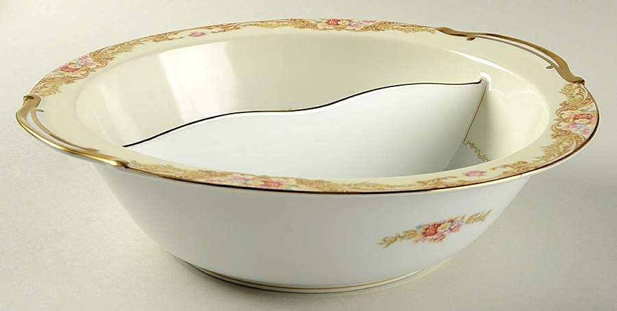 Trojan Round Divided Vegetable Bowl by Noritake-1