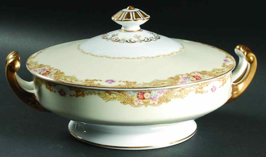 Trojan Round Covered Vegetable by Noritake-1