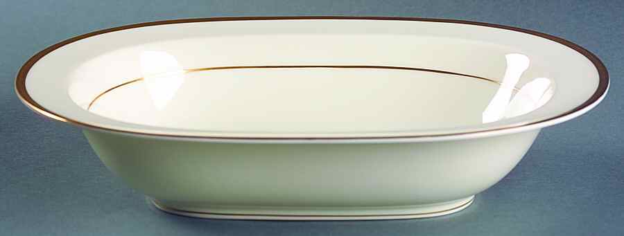 Troy 10" Oval Vegetable Bowl by Noritake-1
