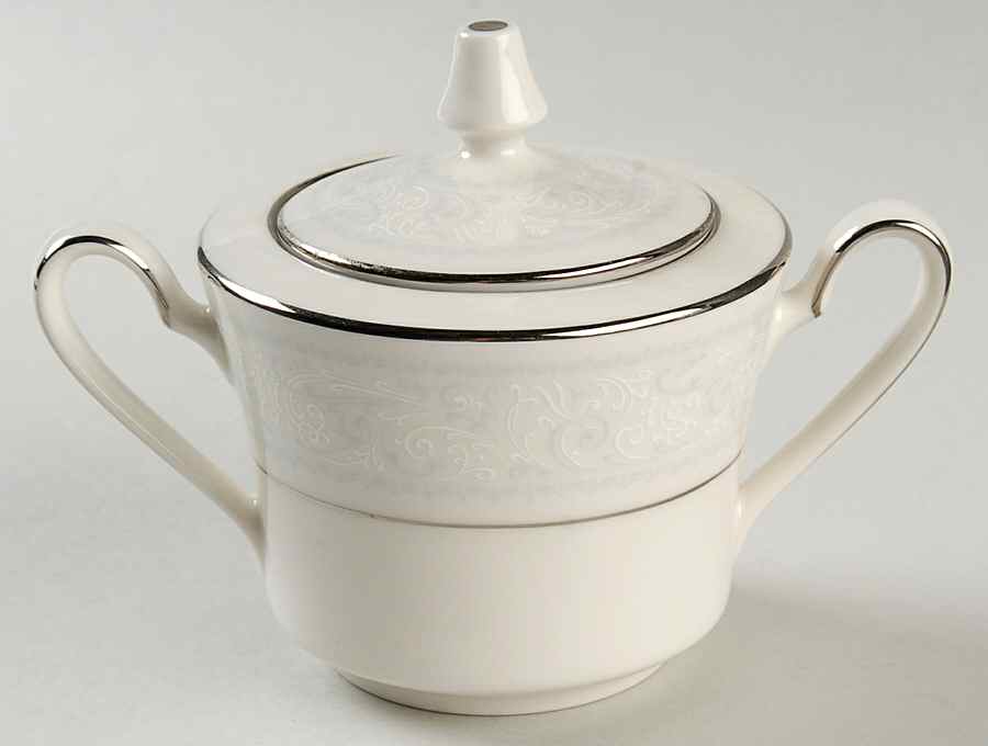 Trudy Sugar Bowl & Lid by Noritake-1