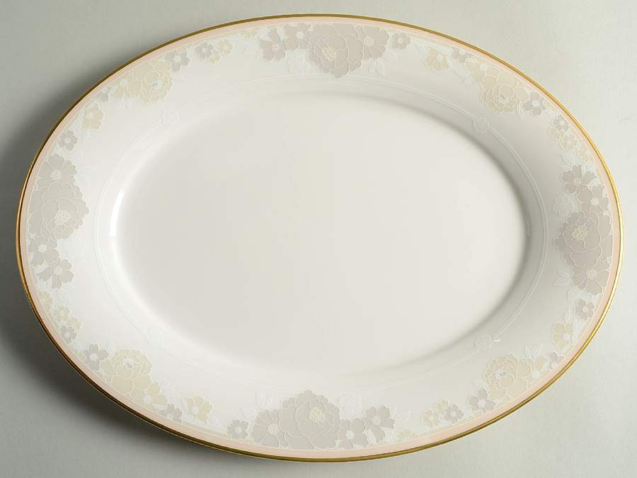 Turtle Bay 13" Oval Serving Platter by Noritake-1