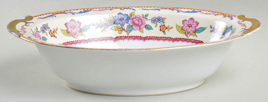 Tudor 10" Oval Vegetable Bowl by Noritake-1