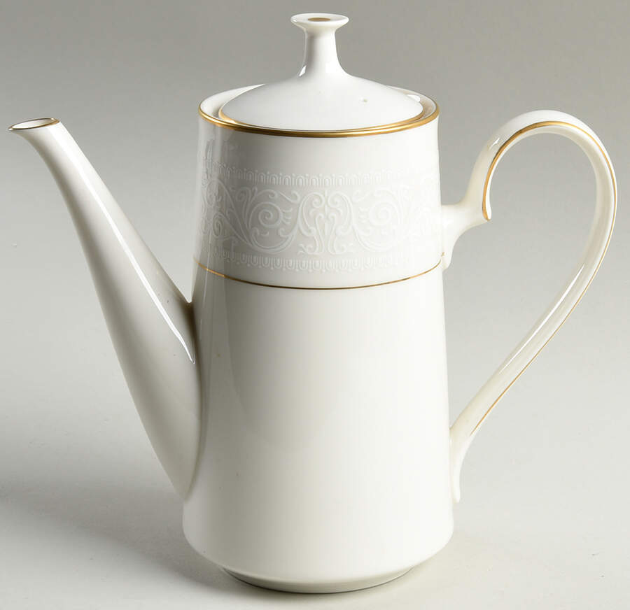 Tulane Small Coffee Pot & Lid by Noritake-1