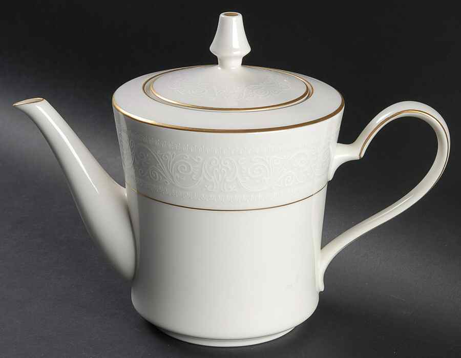 Tulane Teapot & Lid by Noritake-1