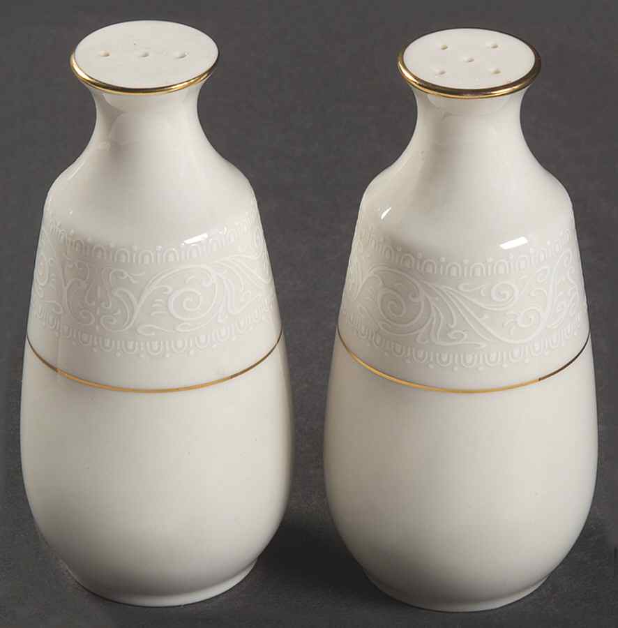 Tulane Salt & Pepper Set by Noritake-1