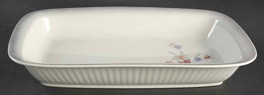 Tulip Magic Rectangular Microwave Baker by Noritake-1