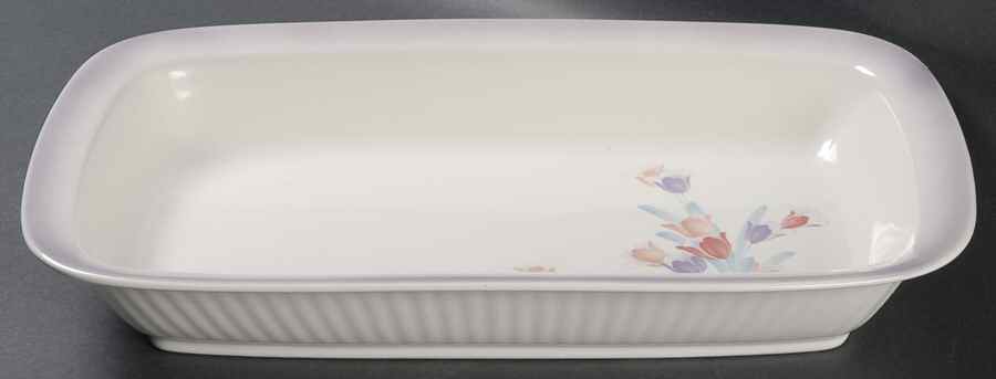 Tulip Magic 14" Rectangular Roaster by Noritake-1