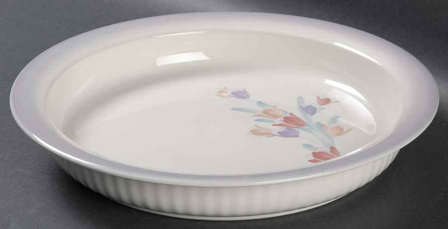 Tulip Magic Pie Serving Plate by Noritake-1