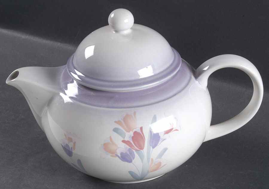 Tulip Magic Teapot & Lid by Noritake-1