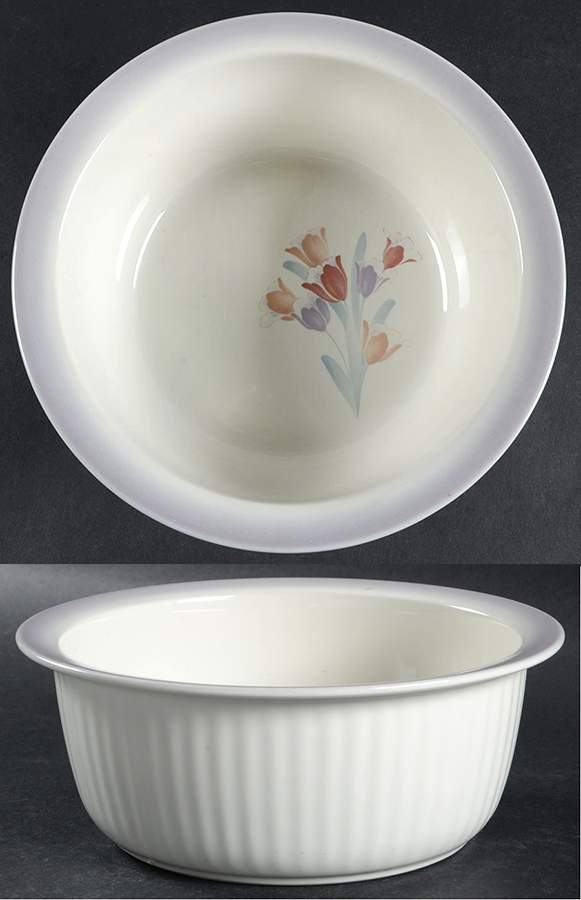 Tulip Magic 8" Round Vegetable Bowl by Noritake-1