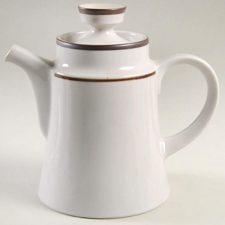 Tundra Tea/Coffee Pot & Lid by Noritake-1