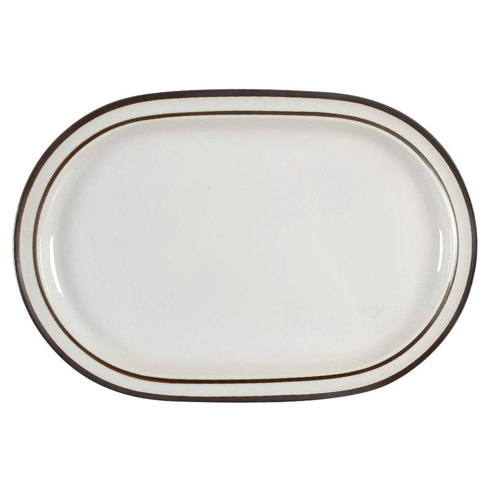 Tundra 14" Oval Serving Platter by Noritake-1