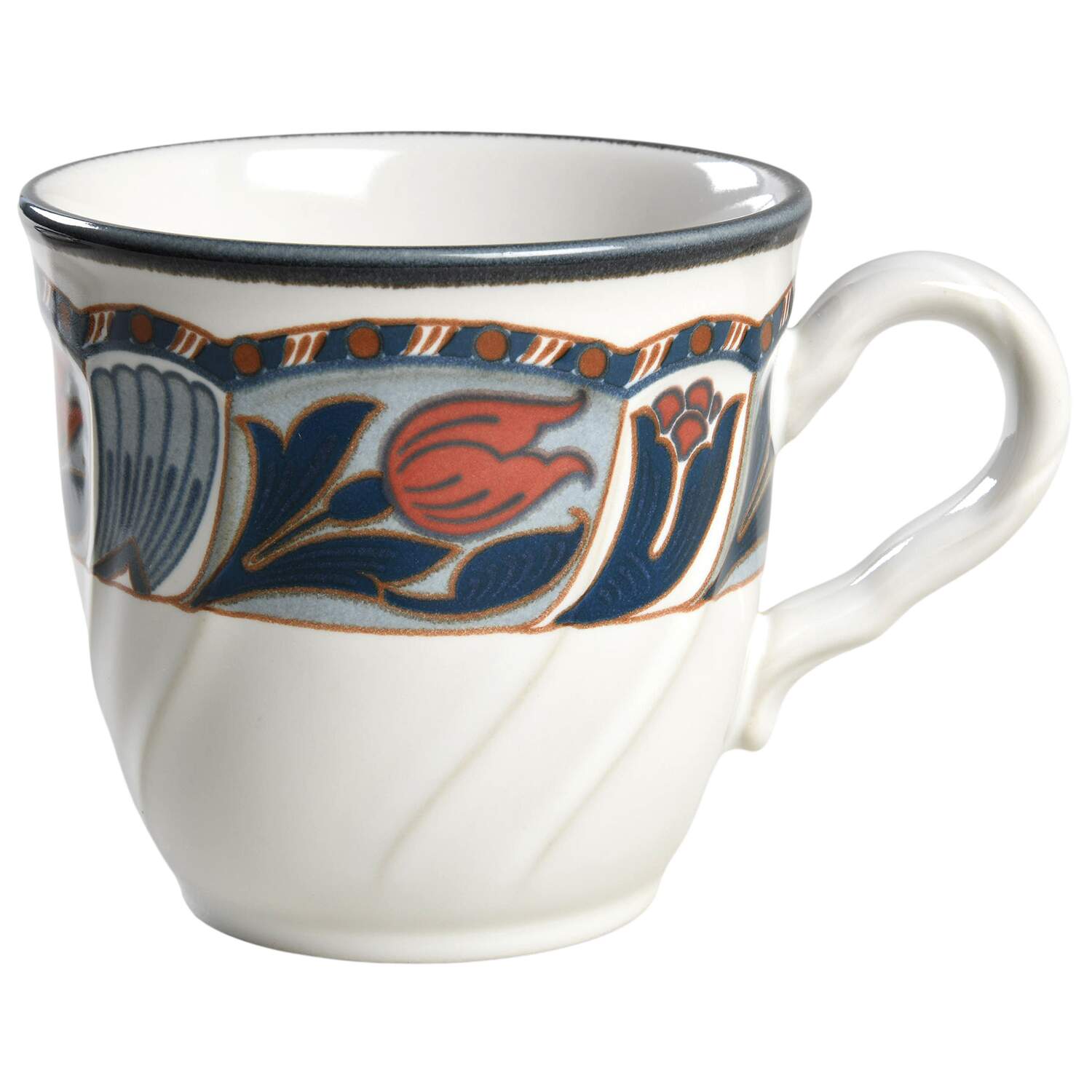Tulip Ridge Flat Cup by Noritake-1