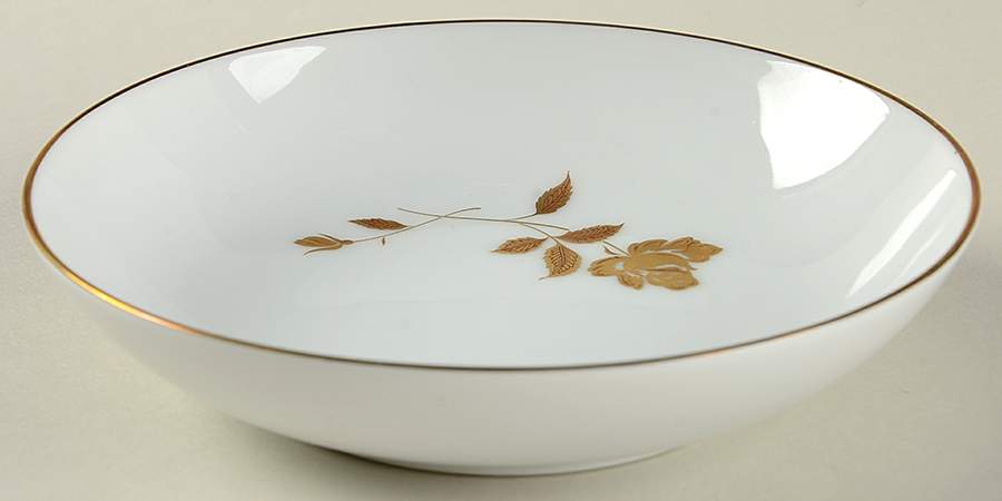 Tudor Rose Fruit/Dessert (Sauce) Bowl by Noritake-1