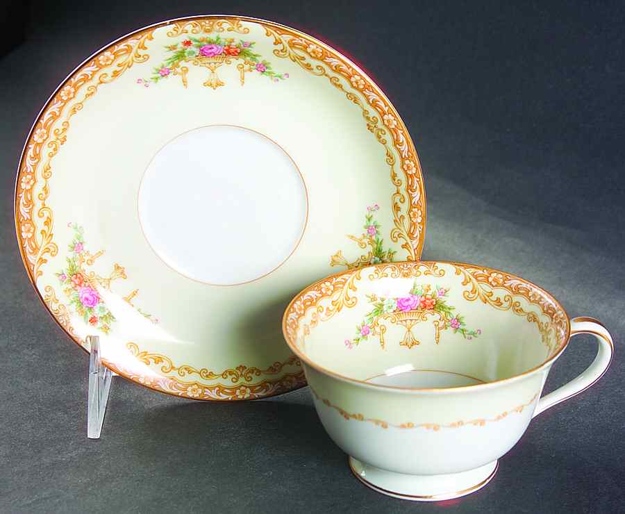 Tuscana Footed Cup & Saucer Set by Noritake-1
