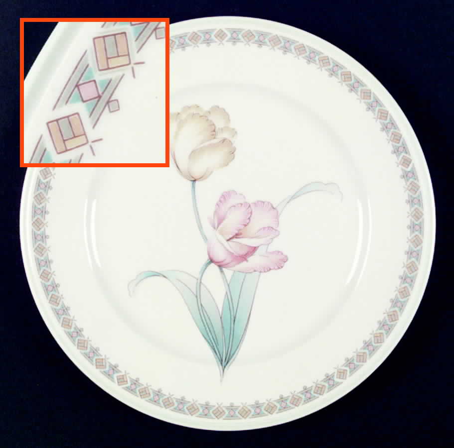 Tulip Time Dinner Plate by Noritake-1