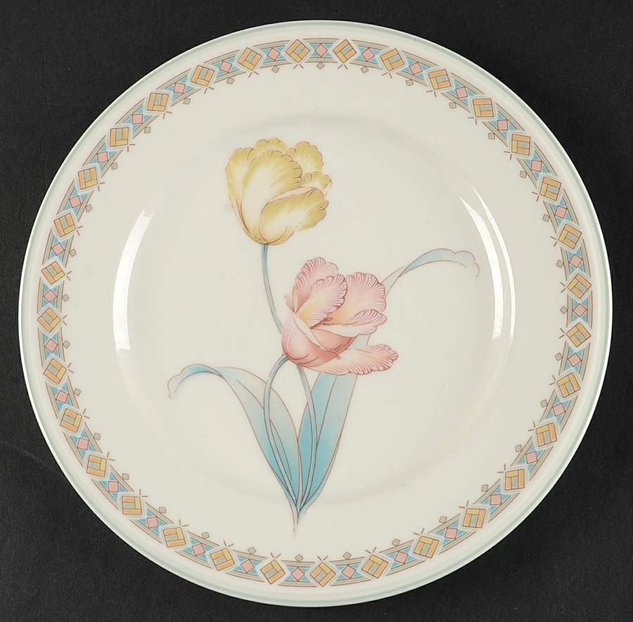 Tulip Time Salad Plate by Noritake-1