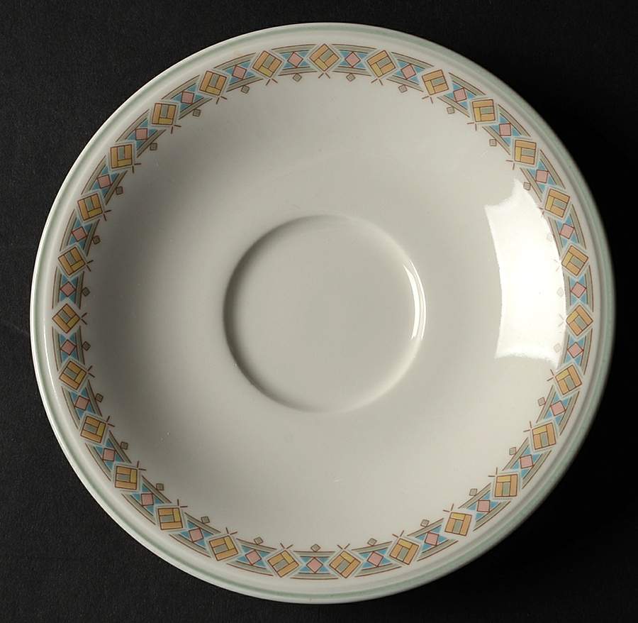 Tulip Time Saucer by Noritake-1