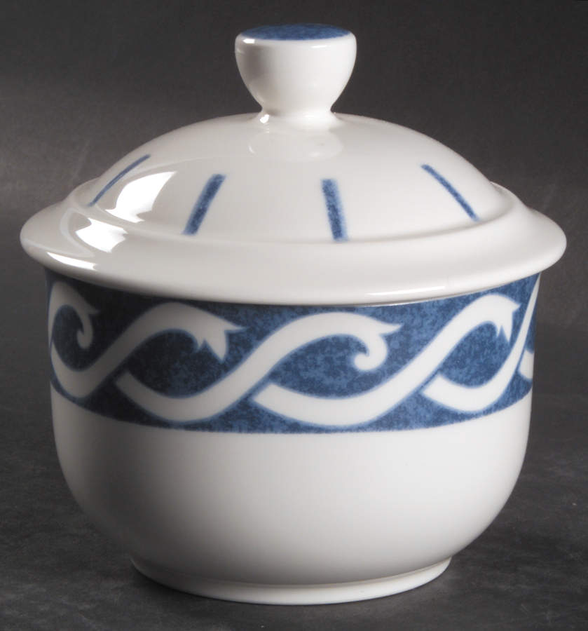Twilight Melody Sugar Bowl & Lid by Noritake-1