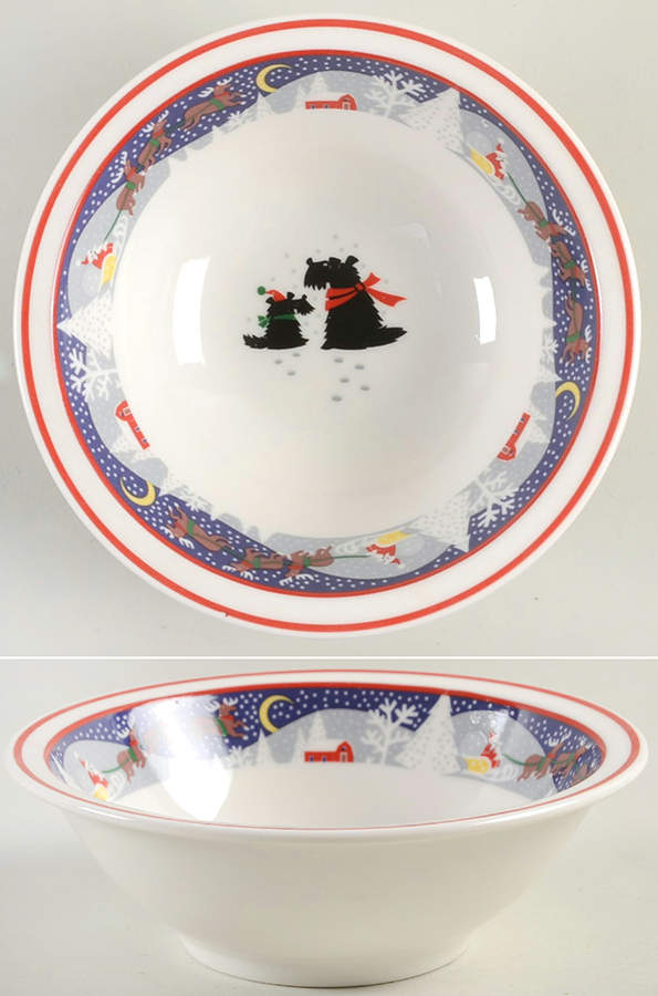 Twas The Night Before Christmas (#8100) Rim Cereal Bowl by Noritake-1