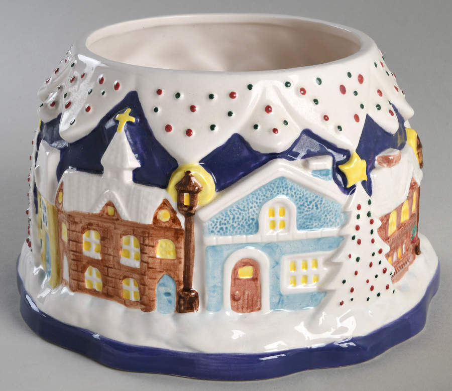 Twas The Night Before Christmas (#8100) Cookie Jar No Lid by Noritake-1