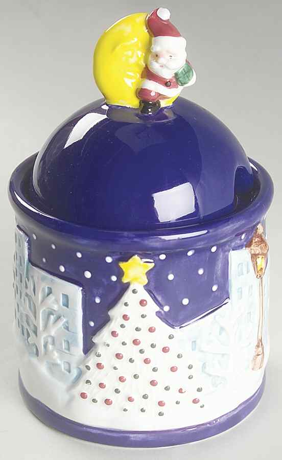 Twas The Night Before Christmas (#8100) Jam/Jelly & Lid by Noritake-1