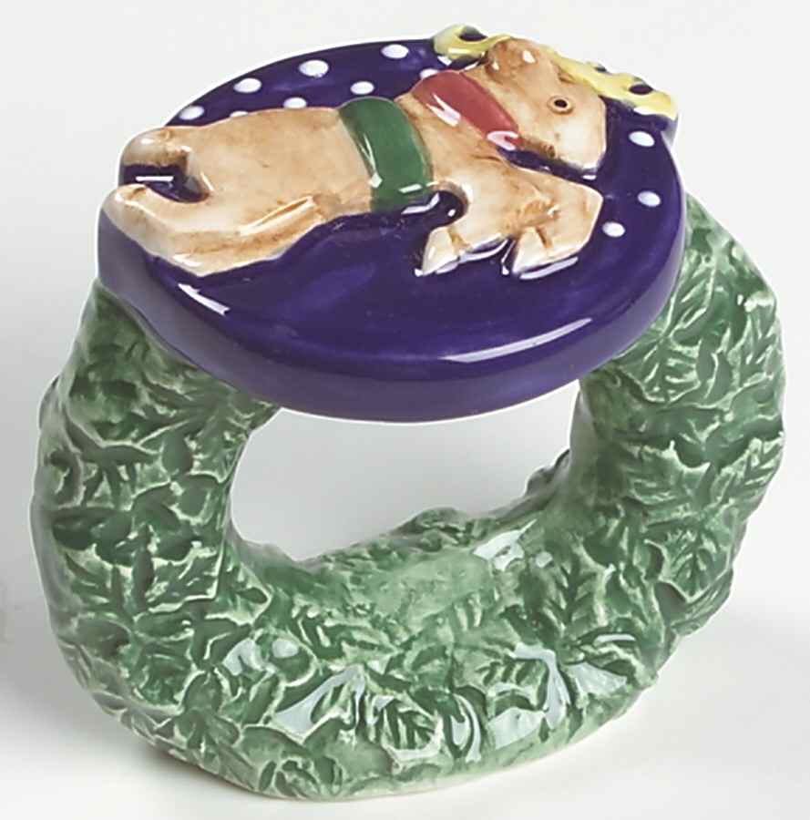Twas The Night Before Christmas (#8100) Napkin Ring by Noritake-1