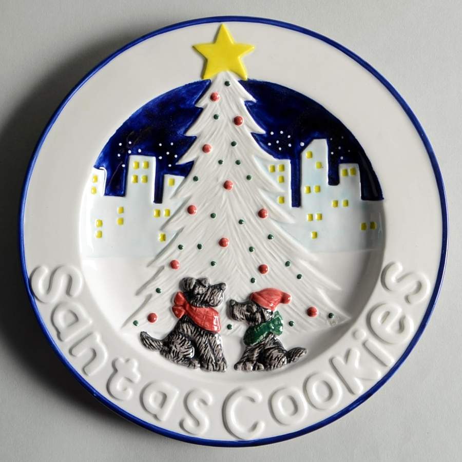 Twas The Night Before Christmas (#8100) Cookie Plate by Noritake-1
