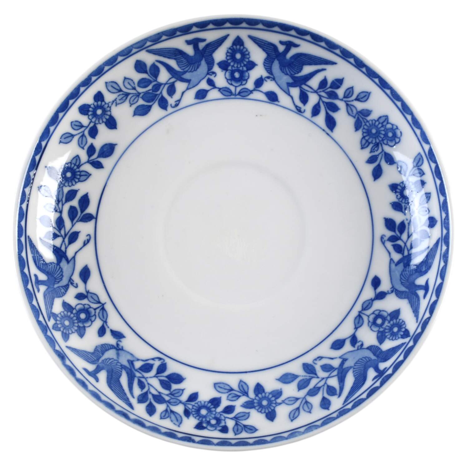 Twin Phoenix Saucer for Bouillon Cup by Noritake-1