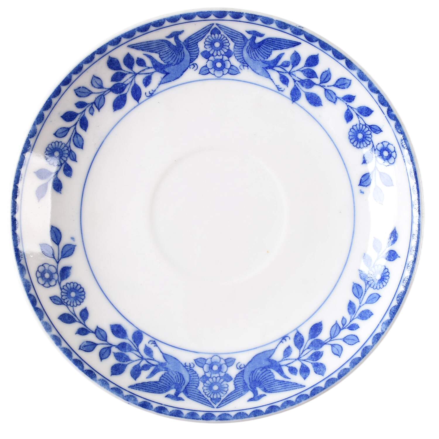 Twin Phoenix Saucer for Bouillon Cup by Noritake-1