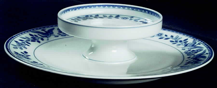Twin Phoenix 1 Piece Chip & Dip by Noritake-1