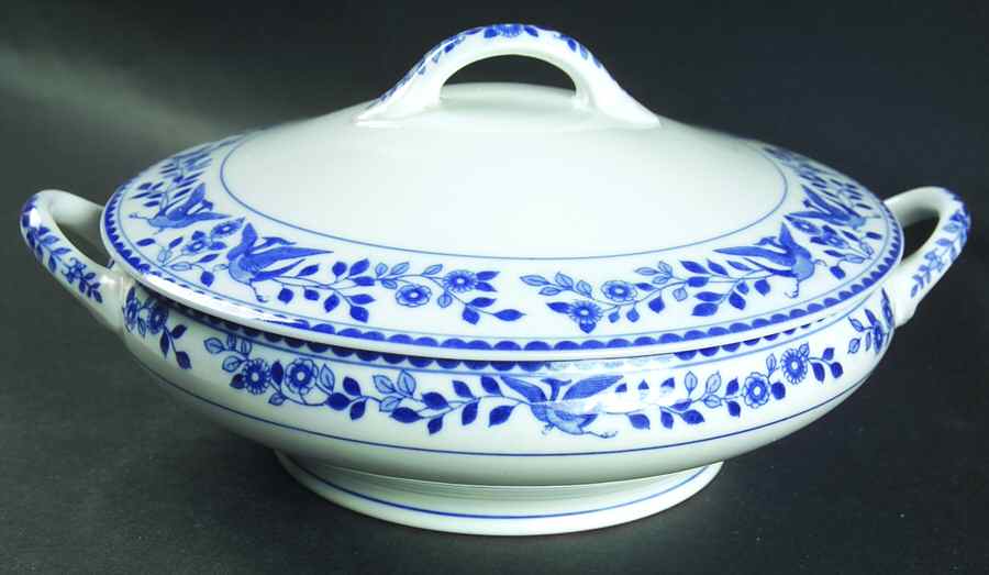 Twin Phoenix Round Covered Vegetable by Noritake-1