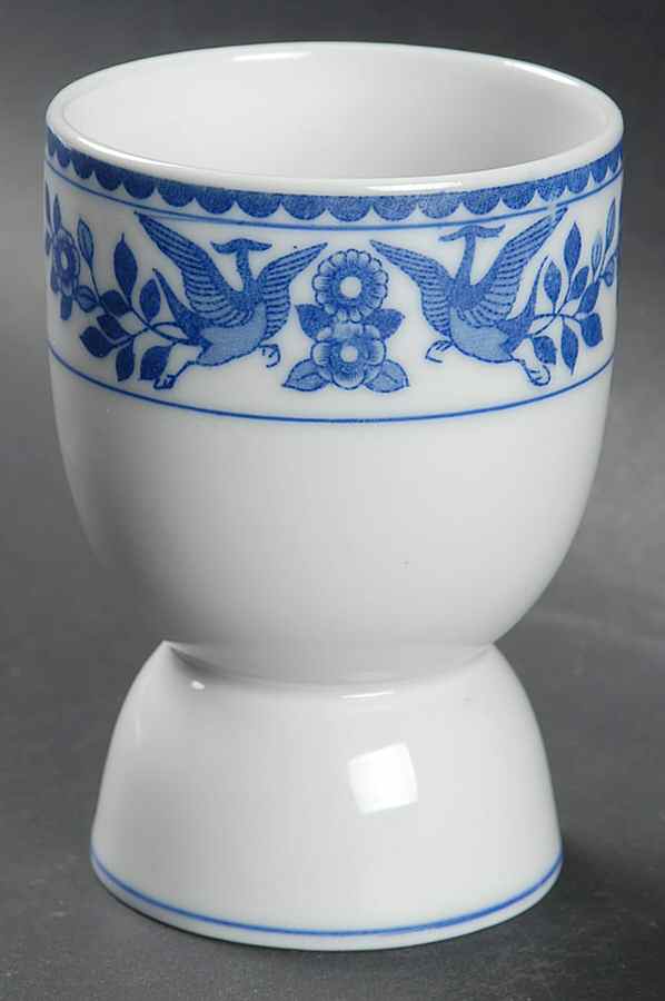 Twin Phoenix Double Egg Cup by Noritake-1