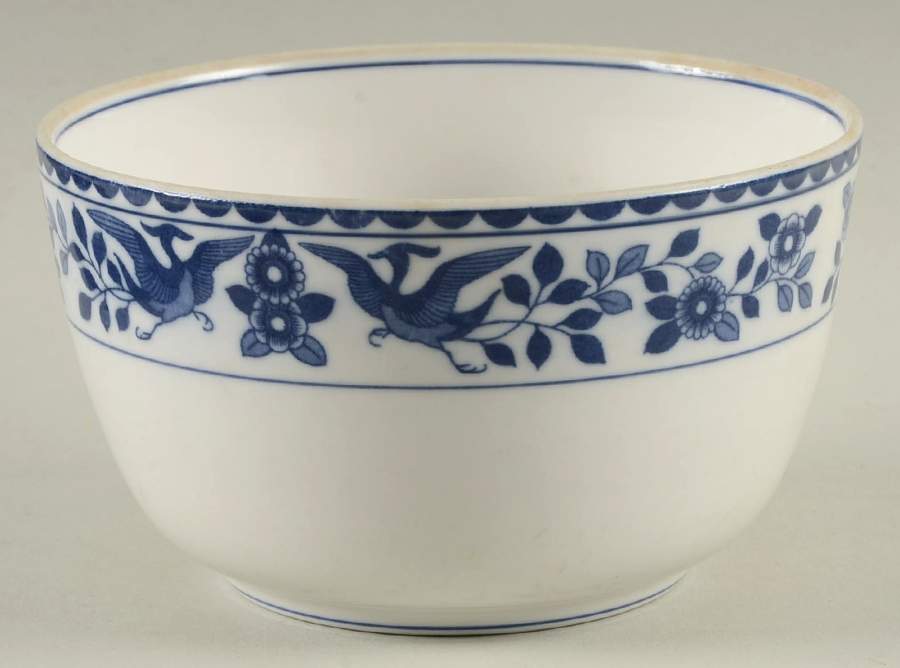 Twin Phoenix Cranberry Bowl by Noritake-1