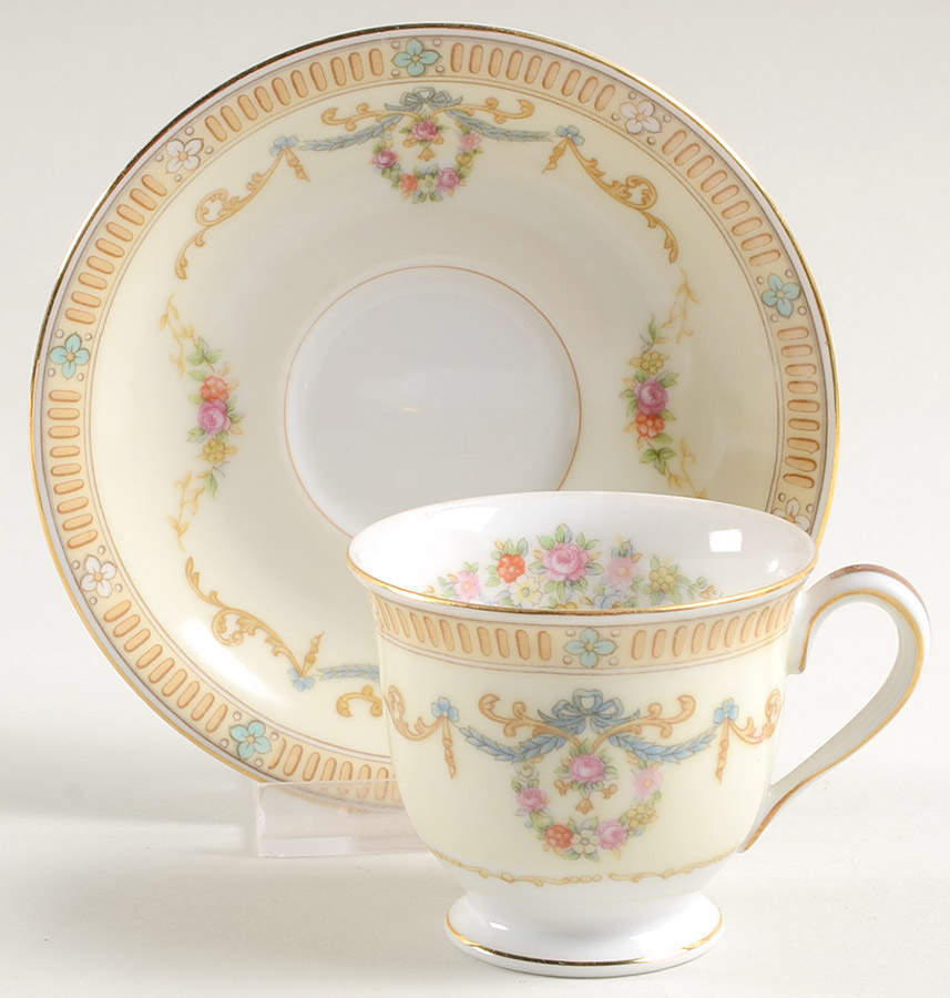 Tybalt Footed Demitasse Cup & Saucer Set by Noritake-1