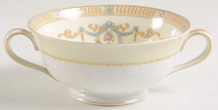 Tybalt Footed Cream Soup Bowl by Noritake-1