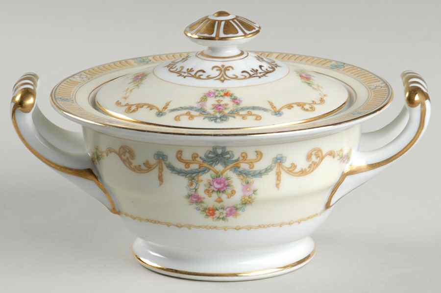 Tybalt Sugar Bowl & Lid by Noritake-1