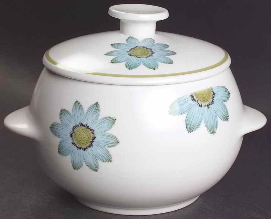 Up-Sa Daisy Fondue Pot & Lid by Noritake-1