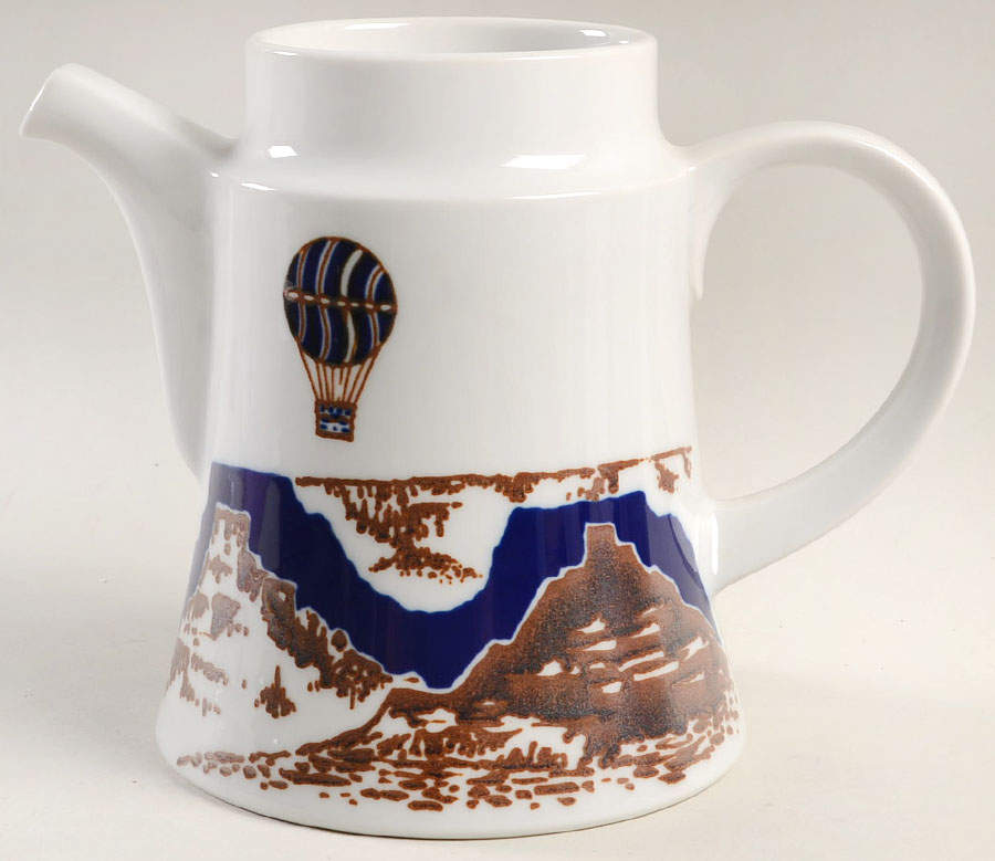 Up Up & Away Tea/Coffee Pot No Lid by Noritake-1