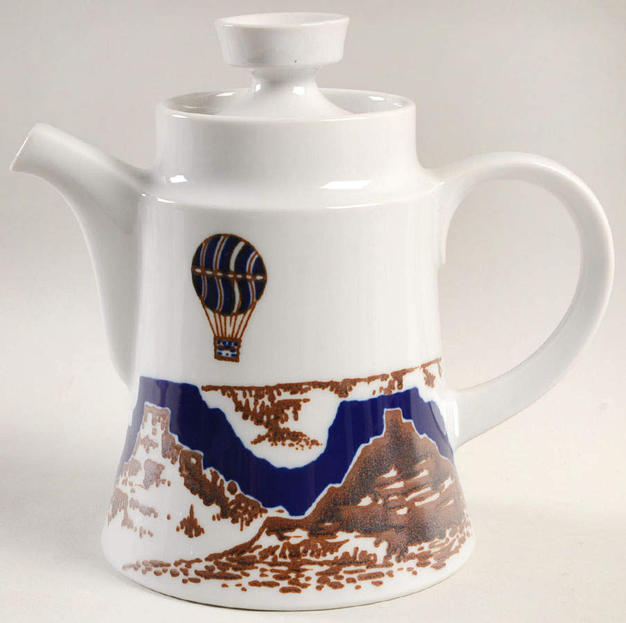 Up Up & Away Tea/Coffee Pot & Lid by Noritake-1