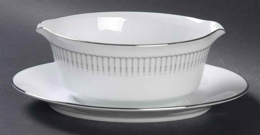 Ursula Gravy Boat with Attached Underplate by Noritake-1