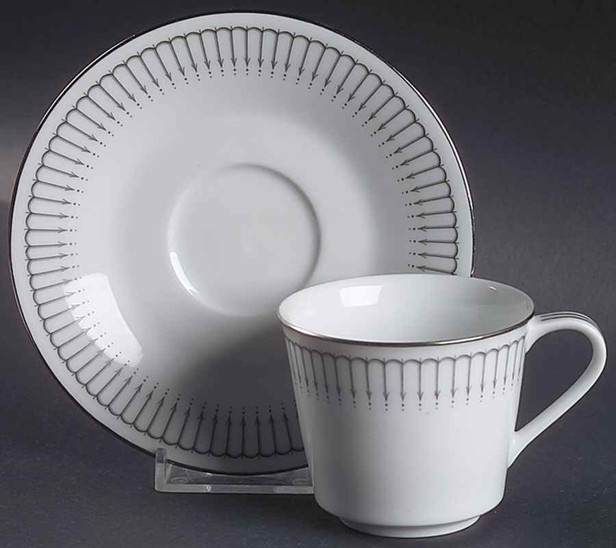 Ursula Footed Demitasse Cup & Saucer Set by Noritake-1