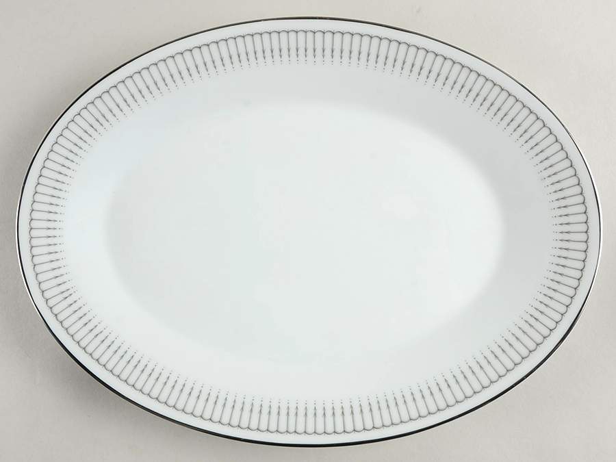 Ursula 12" Oval Serving Platter by Noritake-1