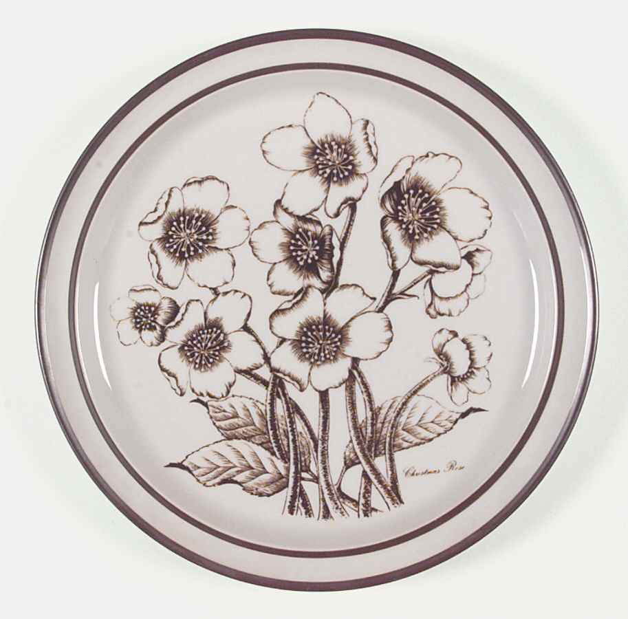 Vale Flowers Dinner Plate by Noritake-1