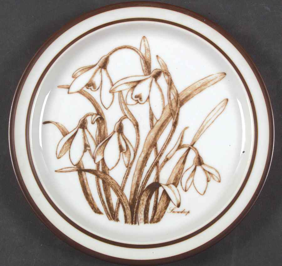 Vale Flowers Salad Plate by Noritake-1